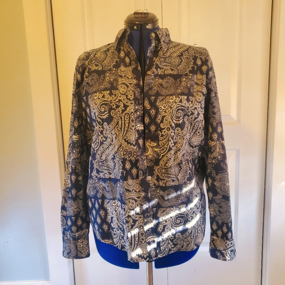 Paisley Button Up
